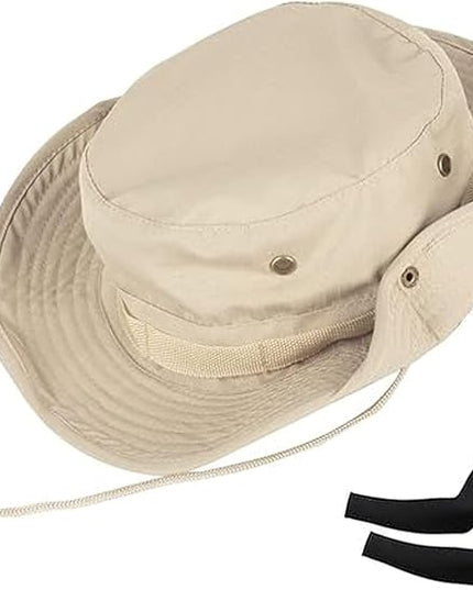 Sun Hats for Men Women Bucket Hat UPF 50+ Boonie Hat Foldable UV Protection Hiking Beach Fishing Summer Safari