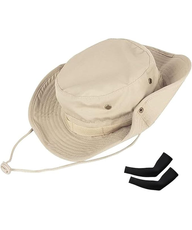 Sun Hats for Men Women Bucket Hat UPF 50+ Boonie Hat Foldable UV Protection Hiking Beach Fishing Summer Safari