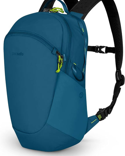 Pacsafe ECO 18L Anti Theft Backpack, Tidal Teal