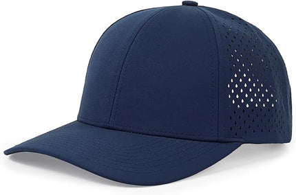 kozinu Quick Dry Baseball Cap Curved Brim Snapback Hat Laser Cut Mesh Ball Cap Golf Ball Cap for Men Women