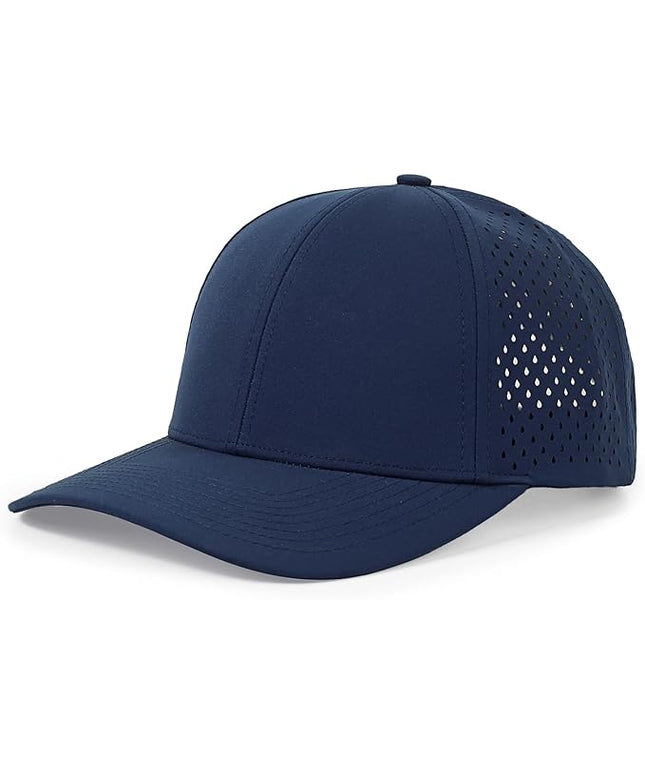 kozinu Quick Dry Baseball Cap Curved Brim Snapback Hat Laser Cut Mesh Ball Cap Golf Ball Cap for Men Women