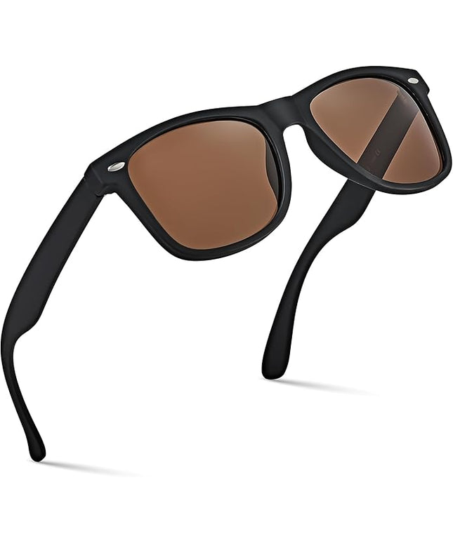 Retro Rewind Polarized Sunglasses for Men and Women - UV Protection Classic Sun Glasses
