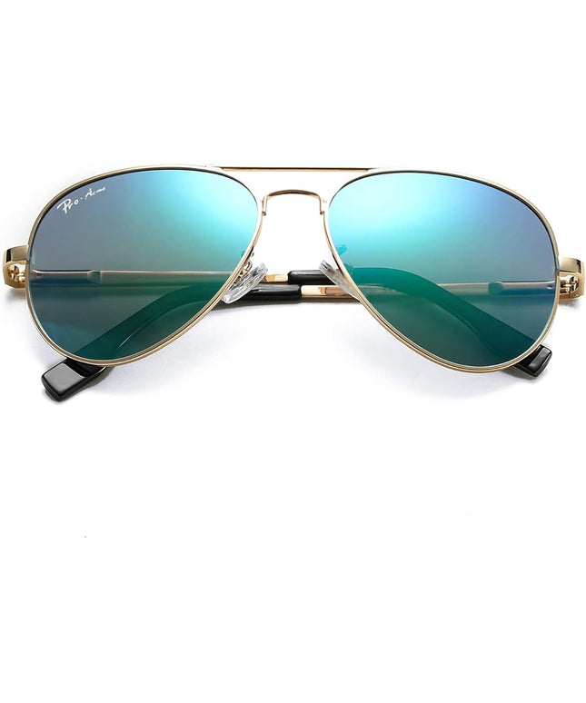 Pro Acme Classic Polarized Aviator Sunglasses 100% UV Protection, 52mm 58mm 63mm