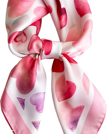 Satin Bandana Headscarf for Women Silky Hair Scarves for Fashion Lightweight