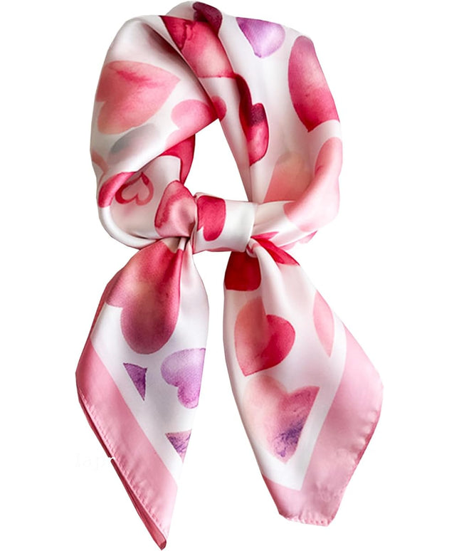 Satin Bandana Headscarf for Women Silky Hair Scarves for Fashion Lightweight