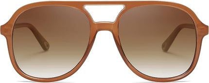 SOJOS Retro Polarized Aviator Sunglasses Womens Mens Classic 70s 80s Vintage Trendy Square Aviators SJ2174