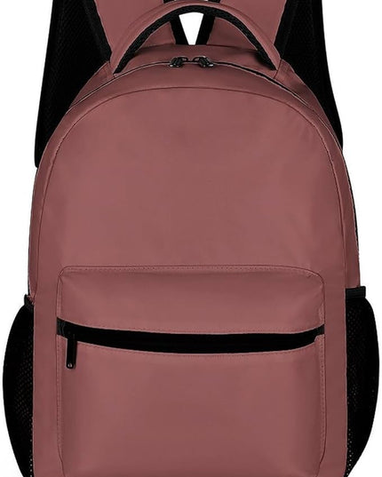 Fashion Marsala Backpack Lightweight Large Capacity Laptop Daybag for Travel Work