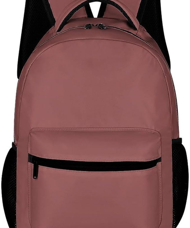 Fashion Marsala Backpack Lightweight Large Capacity Laptop Daybag for Travel Work