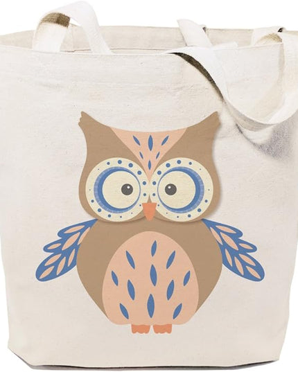 The Cotton & Canvas Co. Animal Tote and Handbag for Kids, Teens and Adults