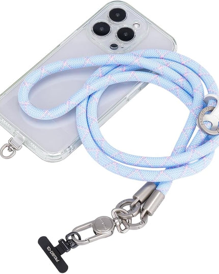 project-cb Phone Lanyard×1,Phone Tether Tab×2, Crossbody Cell Phone Lanyard,Rope Lanyard,Universal Adjustable Phone Strap (SkyBerry-S)