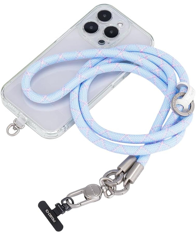 project-cb Phone Lanyard×1,Phone Tether Tab×2, Crossbody Cell Phone Lanyard,Rope Lanyard,Universal Adjustable Phone Strap (SkyBerry-S)