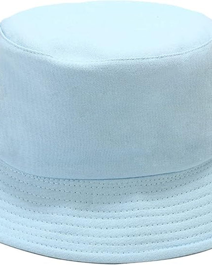 Malaxlx Unisex Bucket Hat Beach Sun Hat Aesthetic Fishing Hat for Men Women Teens, Reversible Double-Side-Wear