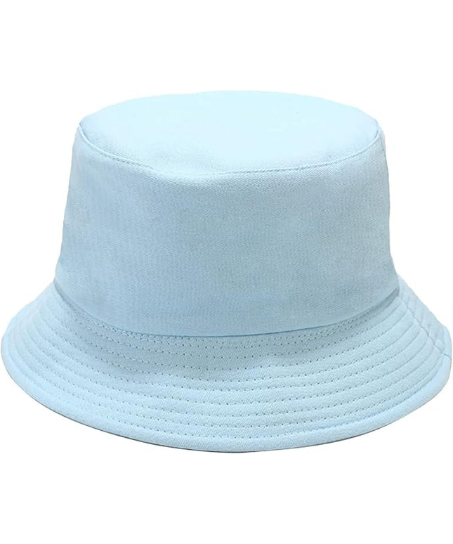 Malaxlx Unisex Bucket Hat Beach Sun Hat Aesthetic Fishing Hat for Men Women Teens, Reversible Double-Side-Wear