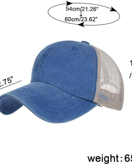 VOASTEK Running Hats for Men Baseball Cap Outdoor Essentials Runner Hat Jogging Cap Tennis Golf Workout Hats