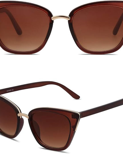 SOJOS Cat Eye Designer Sunglasses Fashion UV400 Protection Glasses SJ2052