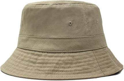 Hot Summer Bucket Hat - Trendy Cotton Sun Hat for Beach, Golf, Fishing - Fun Outdoor Vacation Boonie for Men and Women