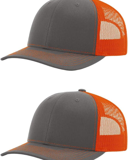Richardson 112 Classic Six-Panel Adjustable Snapback Trucker Cap | Bulk Packs Available
