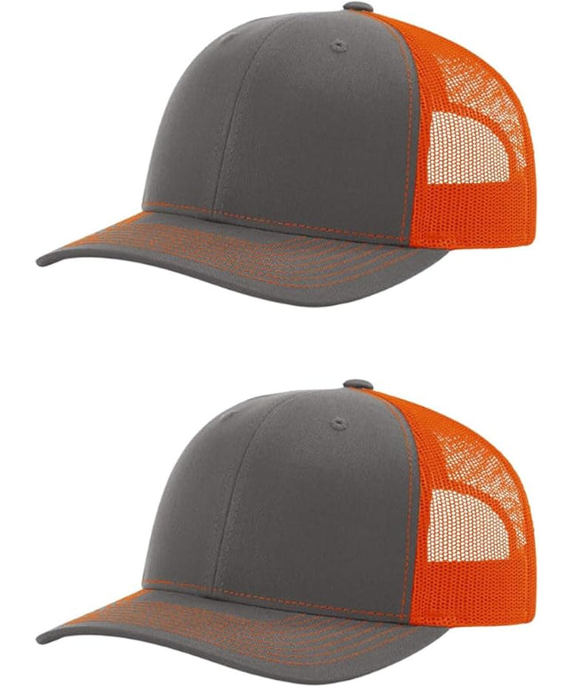Richardson 112 Classic Six-Panel Adjustable Snapback Trucker Cap | Bulk Packs Available