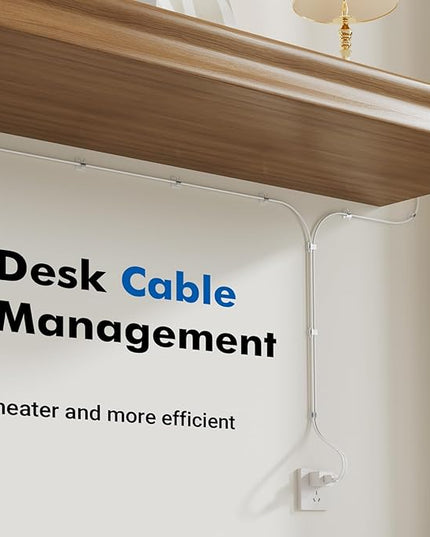120Pcs Cable Clips, Small, Clear, Christmas Light Clips, Cable Management Wire Organizer Cord Holder for Under Desk, Car, Wall, TV PC Ethernet Cable