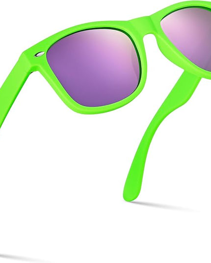 Retro Rewind Polarized Sunglasses for Men and Women - UV Protection Classic Sun Glasses