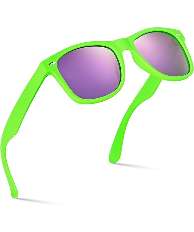 Retro Rewind Polarized Sunglasses for Men and Women - UV Protection Classic Sun Glasses