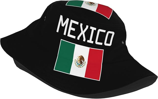 Funny Flag Bucket Hat for Men Women, Fisherman Hats Packable Fashion Sun Cap for Travel Outdoor Beach Boys Girls