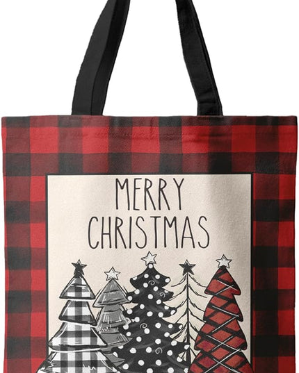 Horaldaily Canvas Tote Bag,Reusable Shoulder Tote Bag for Women Lady Casual Vacation, Shopping, Work, Gym