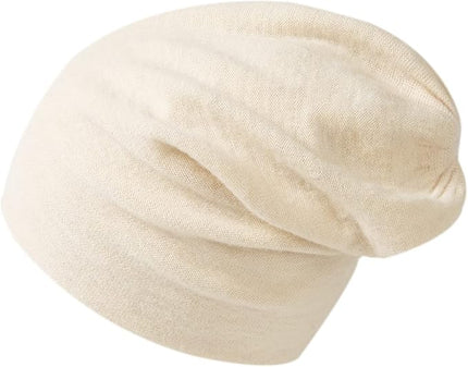 Villand 100% Merino Wool Beanie Hat for Women and Men with Gift Bag, Double-Layered Wool Hat, Knitted Ski Cap for Winter