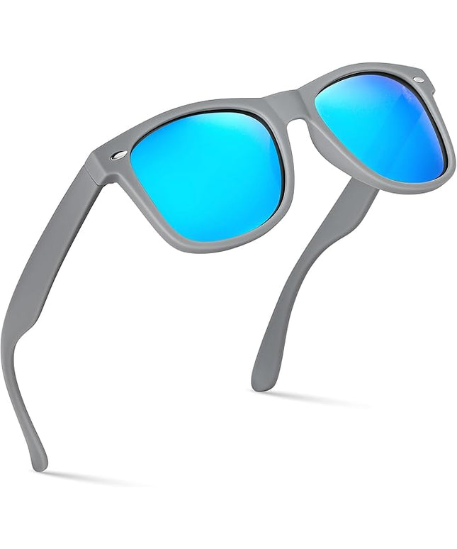 Retro Rewind Polarized Sunglasses for Men and Women - UV Protection Classic Sun Glasses