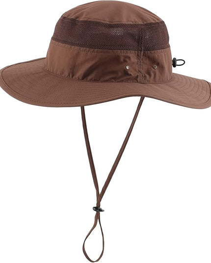 Home Prefer UPF 50+ Men's Sun Hat Wide Brim Bucket Hat UV Protection Hat for Mens Womens Beach Safari Gardening Golf Fishing