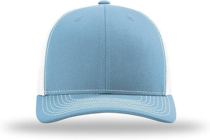 Richardson 112 Trucker Hat - Premium Adjustable Snapback Hat - Structured Six Panel Richardson Blank Caps