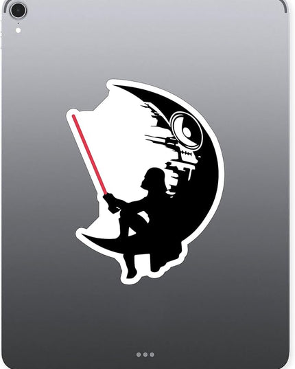 (3PCS) Death Vader Star Sticker for Phone Tablet Laptop Car Truck Window | 2" Sticker