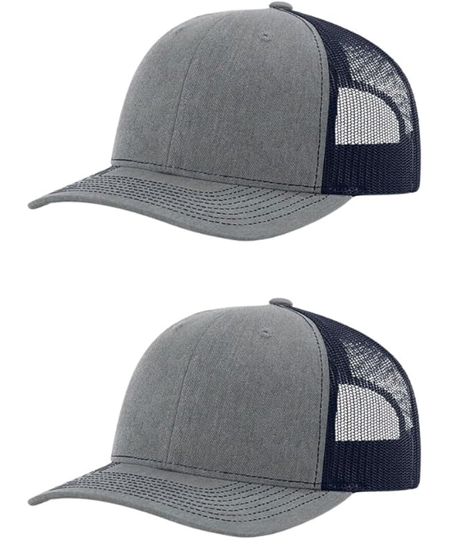 Richardson 112 Classic Six-Panel Adjustable Snapback Trucker Cap | Bulk Packs Available