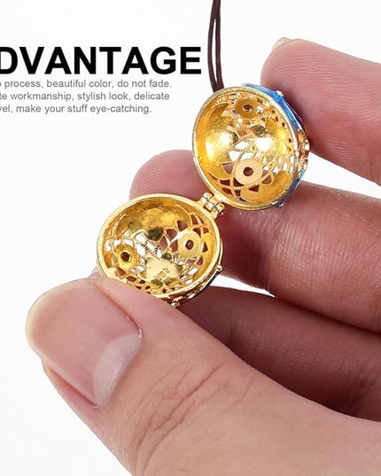 ibasenice Chinese Style Sachet Ball Keychain Pendant 4.7 Inch Mobile Phone Charm Decorative Accessory for Bag and Diy Hanging Decor