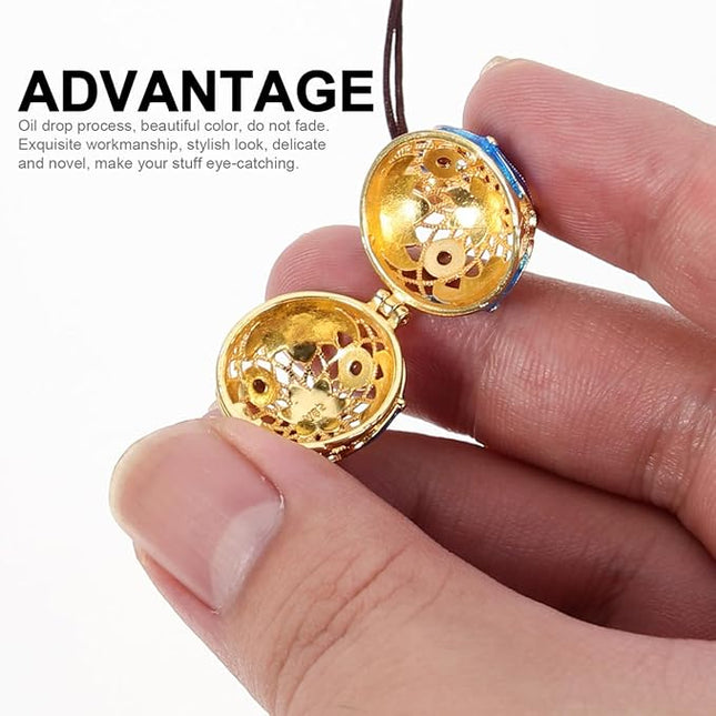 ibasenice Chinese Style Sachet Ball Keychain Pendant 4.7 Inch Mobile Phone Charm Decorative Accessory for Bag and Diy Hanging Decor