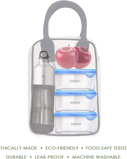 Eco Right Insulated Lunch Bag Women, Work Lunch Box for Men