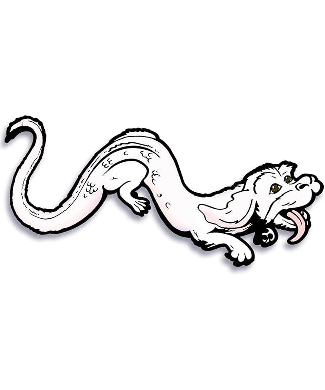 Luck Dragon Sticker Decal Notebook Car Laptop 5.5"x2.5" (Color)