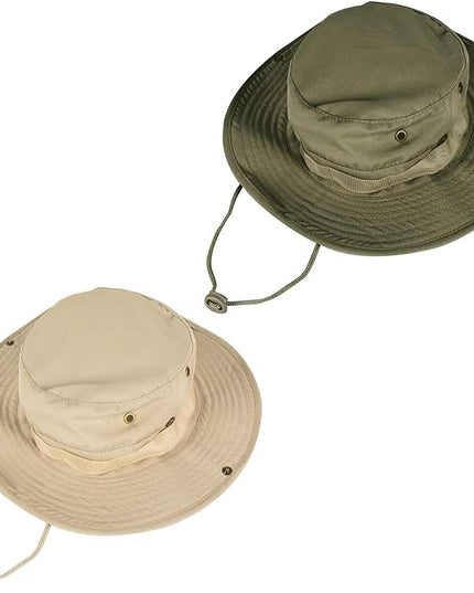 Sun Hats for Men Women Bucket Hat UPF 50+ Boonie Hat Foldable UV Protection Hiking Beach Fishing Summer Safari