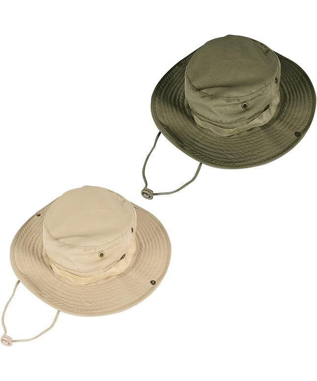 Sun Hats for Men Women Bucket Hat UPF 50+ Boonie Hat Foldable UV Protection Hiking Beach Fishing Summer Safari