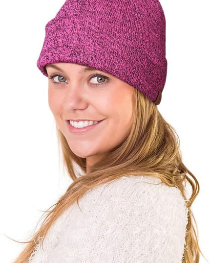 OZERO Winter Beanie Daily Hat - Thermal Polar Fleece Ski Stocking Skull Cap for Men and Women
