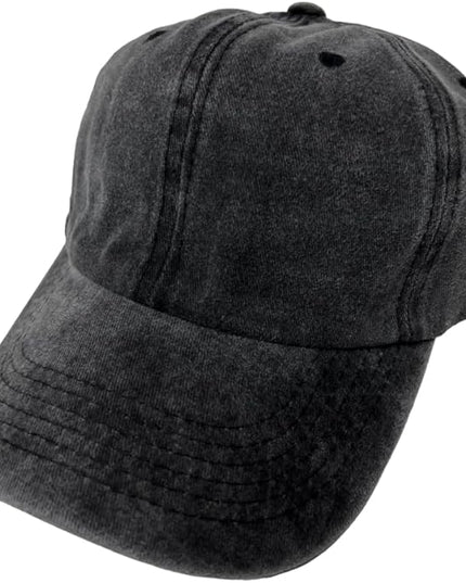 Roytrense Unisex 100% Cotton Washed Low Profile Dad Hat - Adjustable Baseball Cap for Outdoor Activities