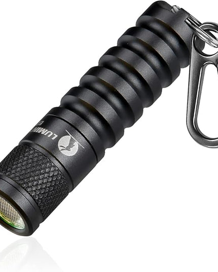 LUMINTOP EDC15 Keychain Flashlight 760 Lumens Mini EDC Flashlight 80 Hours Burn Time, 5 Modes, IPX8 Waterproof Torch Floodlight for Everyday Carry, Camping, Hiking