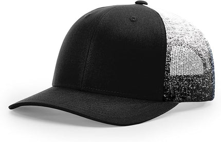 Richardson 112 Trucker Hat - Premium Adjustable Snapback Hat - Structured Six Panel Richardson Blank Caps