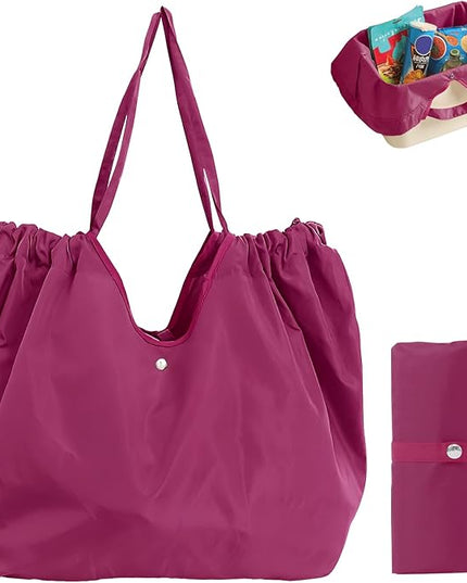 Reusable Grocery Bags,Reusable Shopping Bags,Folding Bags Totes,Stretchable and shrinkable shopping bag for Groceries