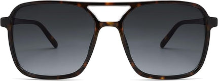 SOJOS Trendy Vintage Aviator Square Sunglasses For Womens Mens Retro 70s UV400 Women Sun Glasses SJ2327