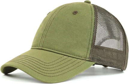 Zylioo XL XXL Oversize Baseball Cap, 100% Cotton Adjustable Dad Hat for Big Heads 23.5"-25.5", Soft Crown Large Size Cap