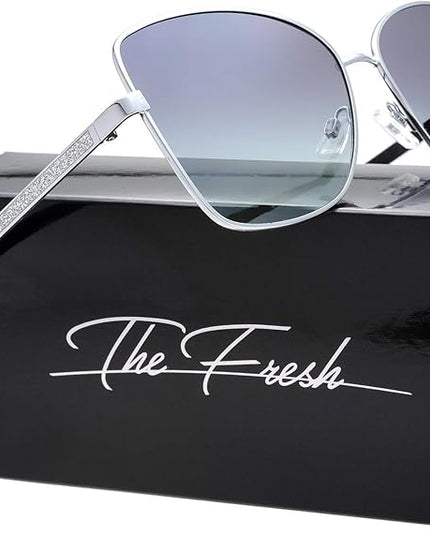 The Fresh Classic Crystal Elegant Women Beauty Design Sunglasses Gift Box