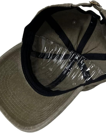 Roytrense Unisex 100% Cotton Washed Low Profile Dad Hat - Adjustable Baseball Cap for Outdoor Activities