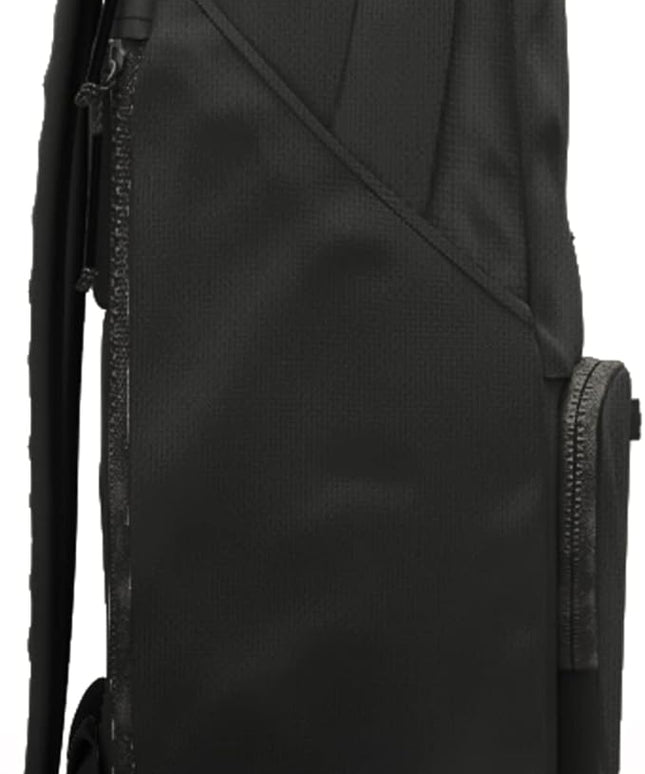 The Brevite Backpack - Casual daypack backpacks for every function. Compact but spacious 18L aesthetic traveling backpack with laptop compartment. (Black)