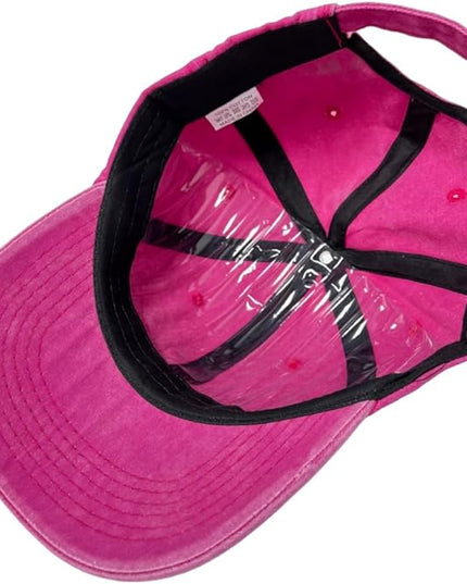 Roytrense Unisex 100% Cotton Washed Low Profile Dad Hat - Adjustable Baseball Cap for Outdoor Activities
